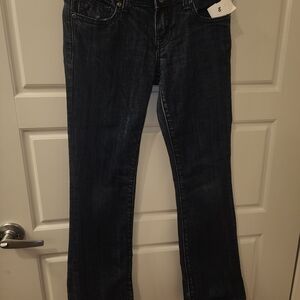 Vigoss Women's Dark Blue Boot Cut Jeans